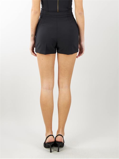 Crepe shorts with logo plaque Elisabetta Franchi ELISABETTA FRANCHI |  | SHT0141E2110
